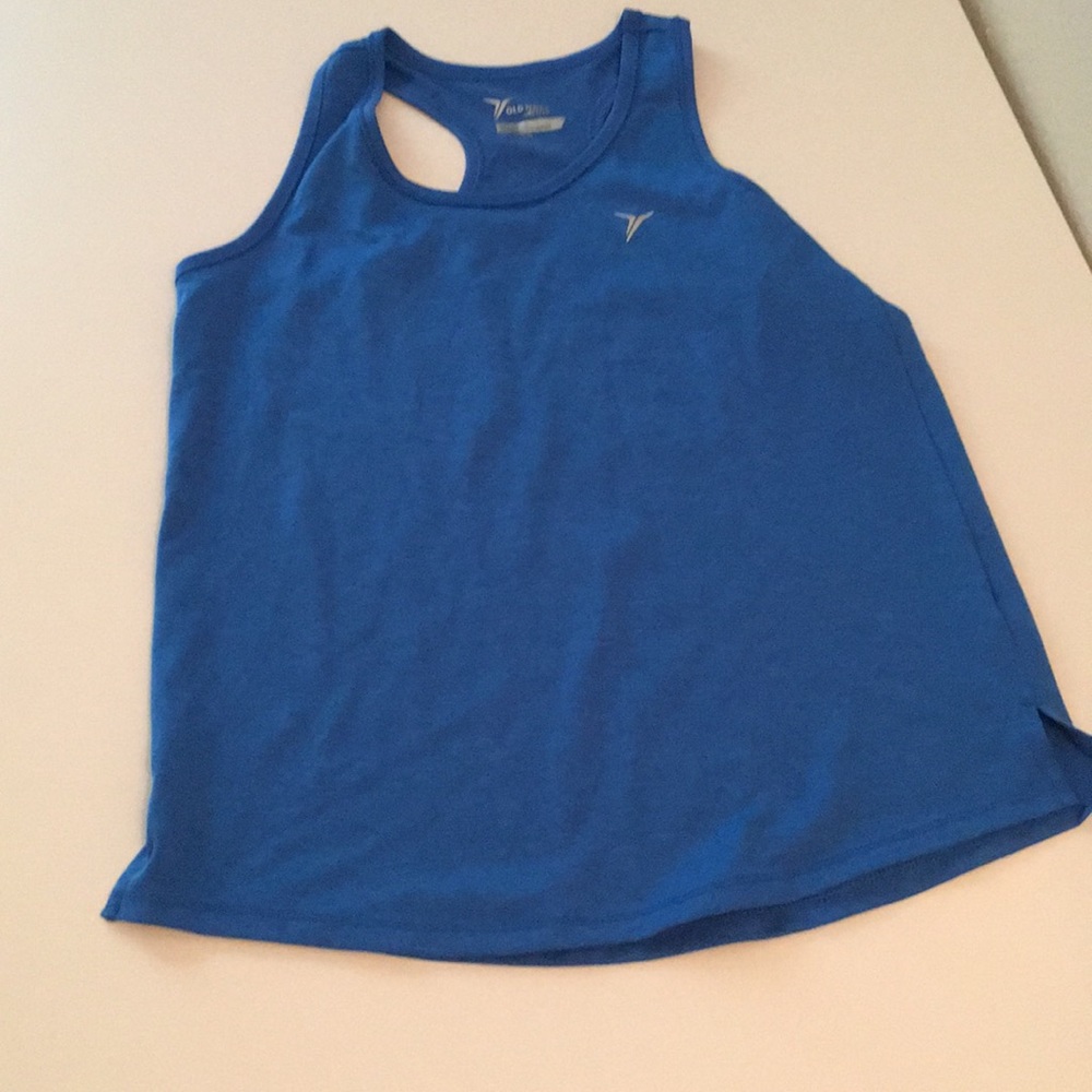 Old navy active blue tank top